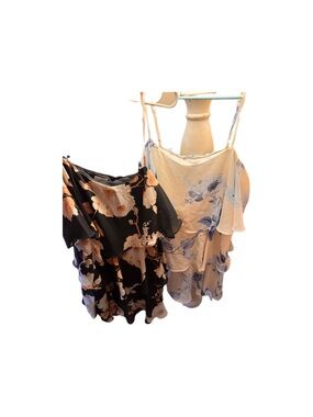 2 ruffle dresses